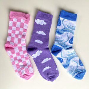 Women's 3 Pack Cotton Crew Socks